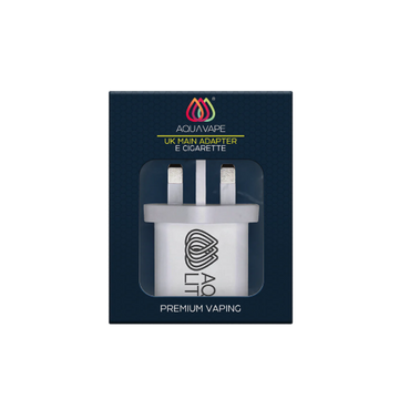 UK Mains 1.0A 5V USB E Cig Plug